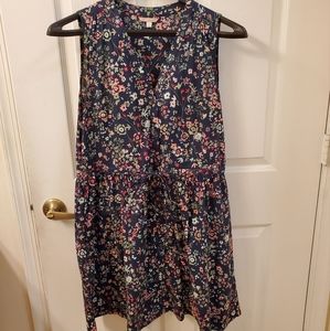 Gap Cotton Floral Dress